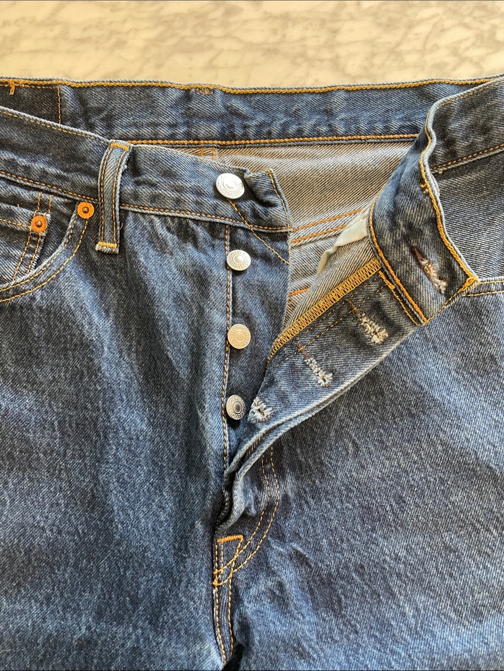Levi’s 501 Denim Jeans - Button Fly